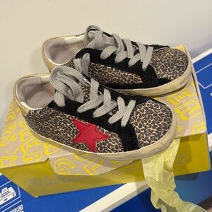 Cheetah golden goose girls size 27